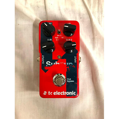 TC Electronic Sub N Up Octaver Effect Pedal