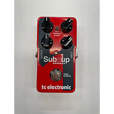 TC Electronic Sub N Up Octaver Effect Pedal