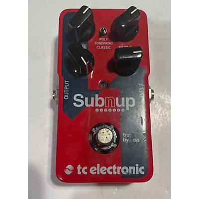 TC Electronic Sub N Up Octaver Effect Pedal