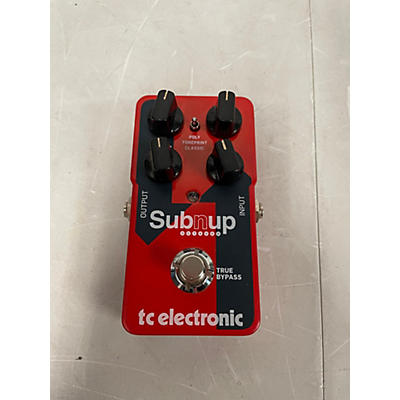 TC Electronic Sub N Up Octaver Effect Pedal