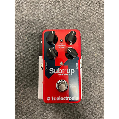 TC Electronic Sub N Up Octaver Effect Pedal