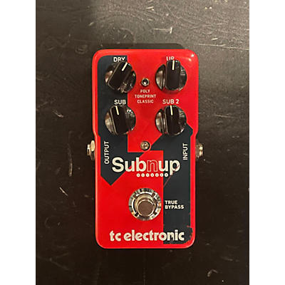 TC Electronic Sub N Up Octaver Effect Pedal