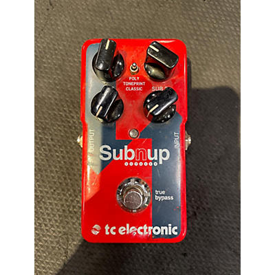 TC Electronic Sub N Up Octaver Effect Pedal