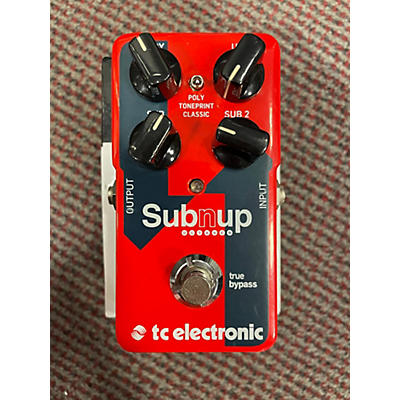 TC Electronic Sub N Up Octaver Effect Pedal