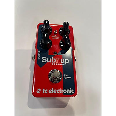 TC Electronic Sub N Up Octaver Effect Pedal