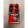 Used TC Electronic Sub N Up Octaver Effect Pedal