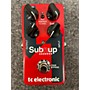 Used TC Electronic Sub N Up Octaver Effect Pedal