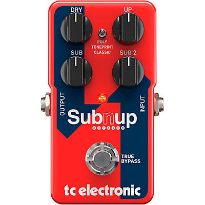 TC Electronic Sub 'N' Up Octaver Effects Pedal