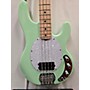Used Sterling by Music Man Sub Series Electric Bass Guitar Mint Green