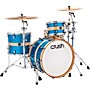 Crush Drums & Percussion Sublime Birch 3-Piece Shell Pack HG Sparkle Blue with Natural Stripe