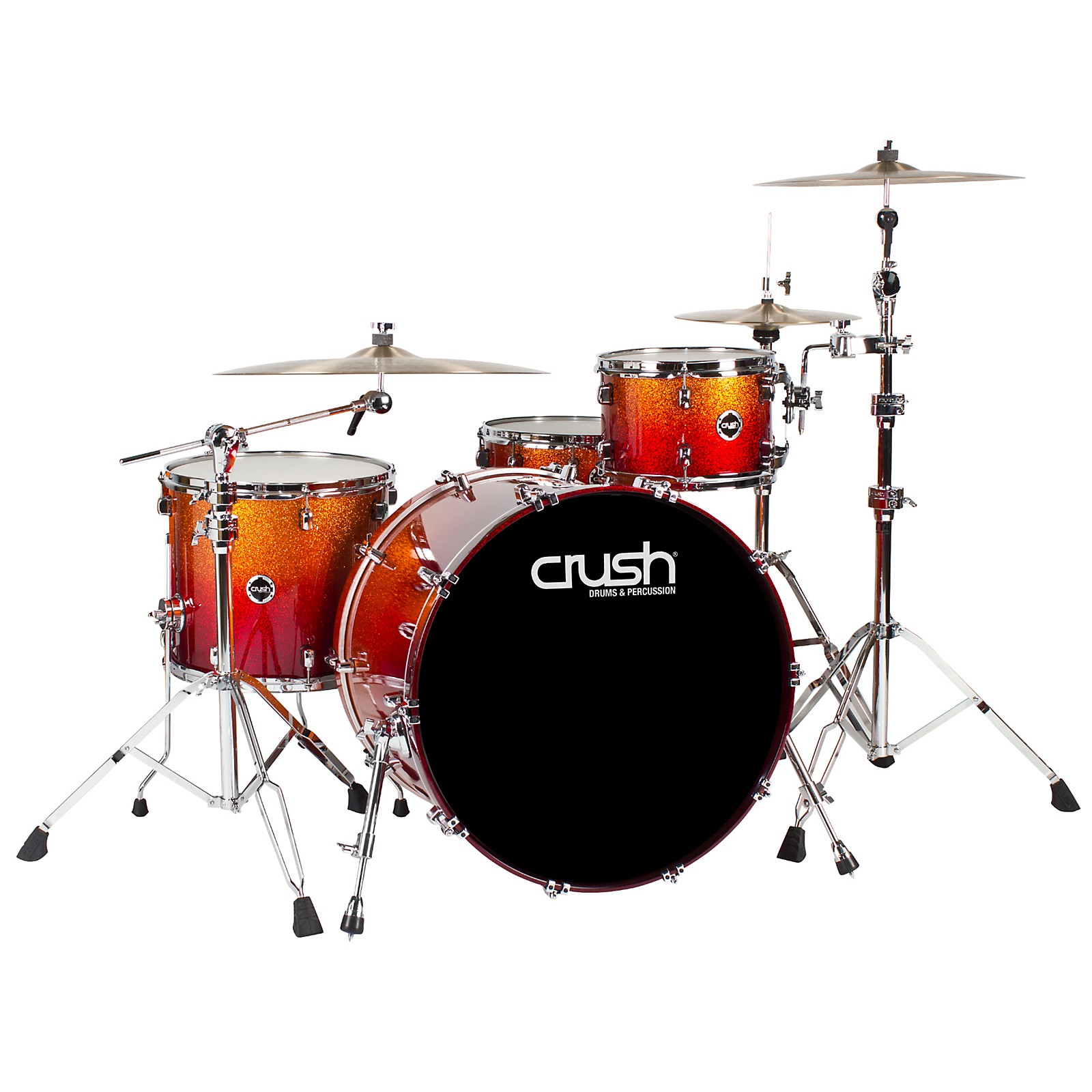 Crush Drums & Percussion Sublime E3 Maple 4Piece Shell Pack High Gloss