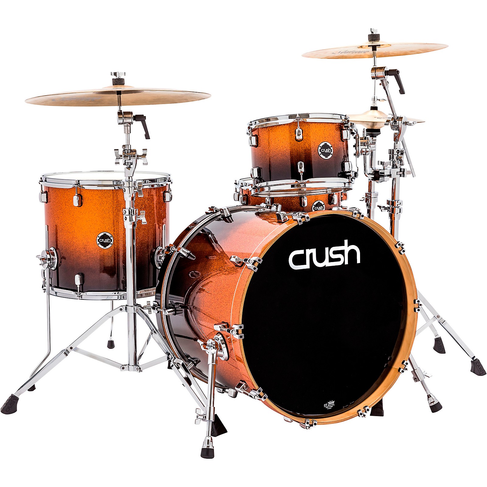 Crush Drums & Percussion Sublime E3 Maple 4Piece Shell Pack with 22x18