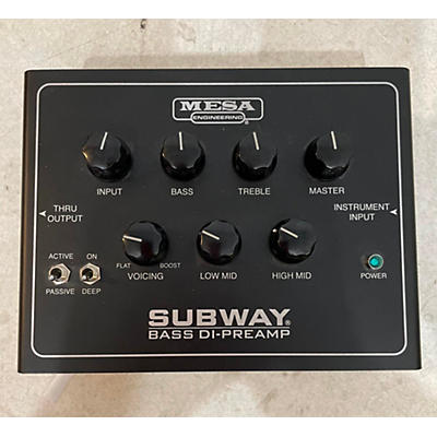 MESA/Boogie Subway Bass DI-Preamp Direct Box
