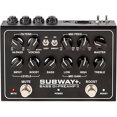 MESA/Boogie Subway+ Bass DI-Preamp II Pedal -