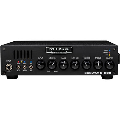 Mesa Boogie Subway D-800 Lightweight Solid State Bass Amp Head<br>