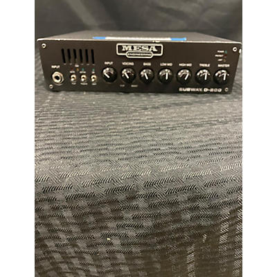 MESA/Boogie Subway D800 Bass Amp Head