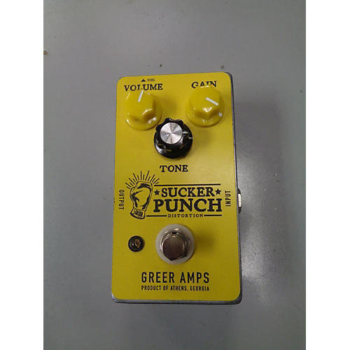 Greer Amplification Sucker Punch Effect Pedal