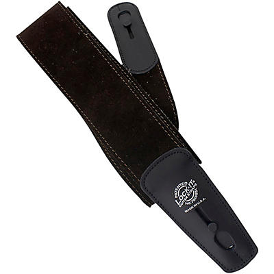 Lock-It Straps Suede 2.5" Locking Guitar Strap