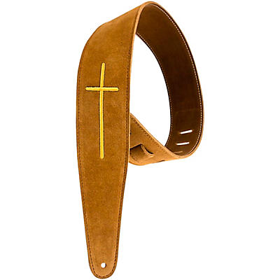 Henry Heller Suede Cross Series Guitar Strap