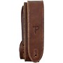 Perri's Suede Leather Guitar Strap Chocolate 2 in.