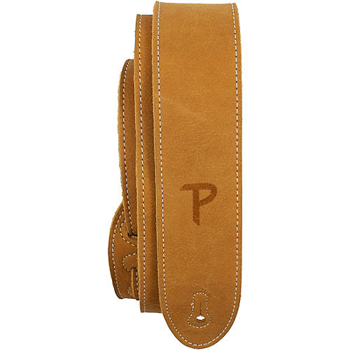 Perri's Suede Leather Guitar Strap Sandalwood 2 in.