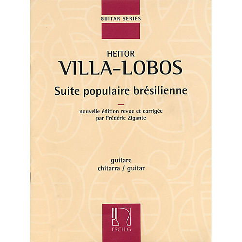 Suite Populaire Brésilienne (Guitar Solo) Editions Durand Series Softcover