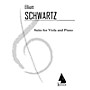 Lauren Keiser Music Publishing Suite (Viola with piano) LKM Music Series Composed by Elliott Schwartz