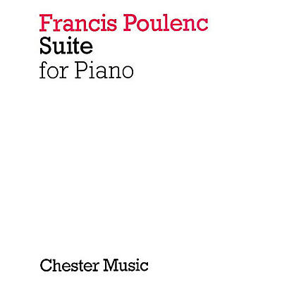 CHESTER MUSIC Suite for Piano Music Sales America Series