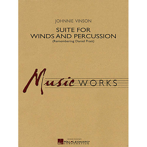 Hal Leonard Suite for Winds and Percussion Concert Band Level 4 Composed by Johnnie Vinson