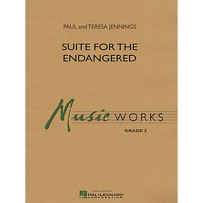 Hal Leonard Suite for the Endangered Concert Band Level 2 Composed by Paul Jennings