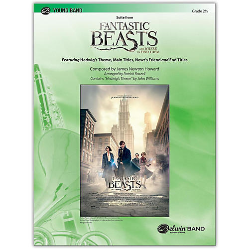 Suite from Fantastic Beasts and Where to Find Them 2.5 (Easy to Medium Easy)
