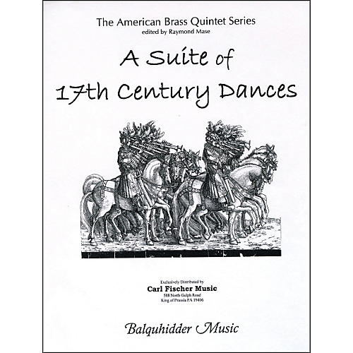 Suite of 17th Century Dances, A Book