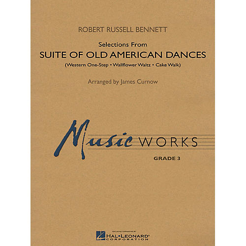Hal Leonard Suite of Old American Dances (Selections) Concert Band Level 3 Arranged by James Curnow