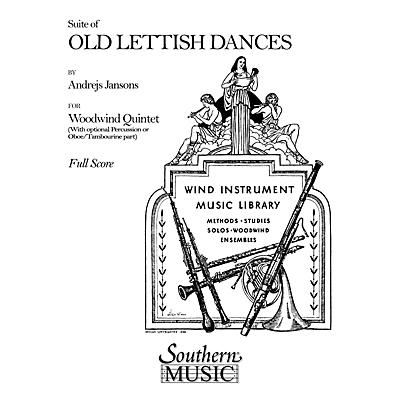 Southern Suite of Old Lettish Dances (Woodwind Quintet) Southern Music Series by Andrejs Jansons