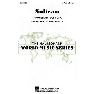 Hal Leonard Suliram 2-Part arranged by Audrey Snyder