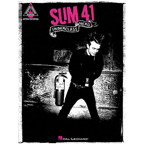 Hal Leonard Sum 41 - Underclass Hero Guitar Tab Songbook