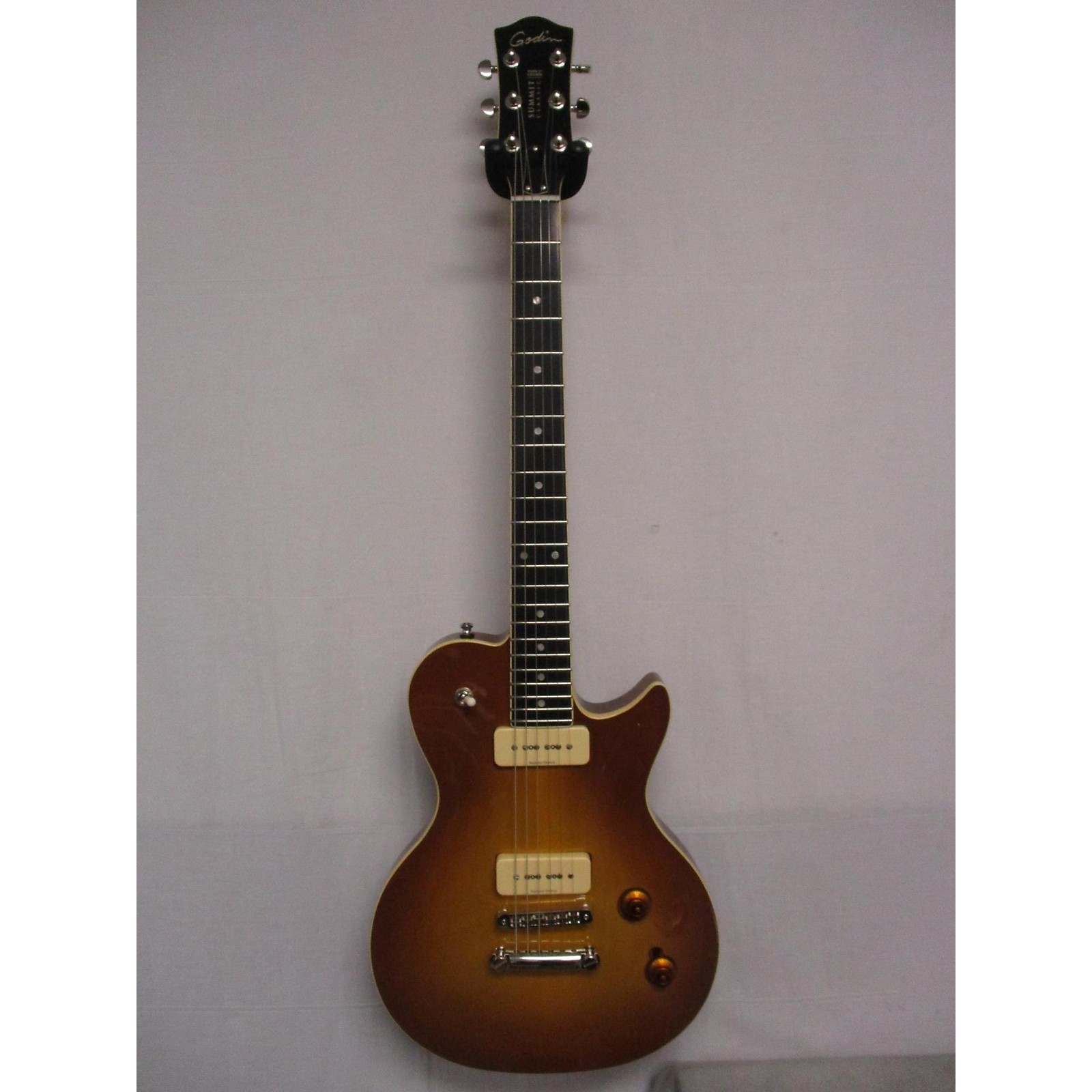 Used Godin Summit Classic Solid Body Electric Guitar Lemonburst