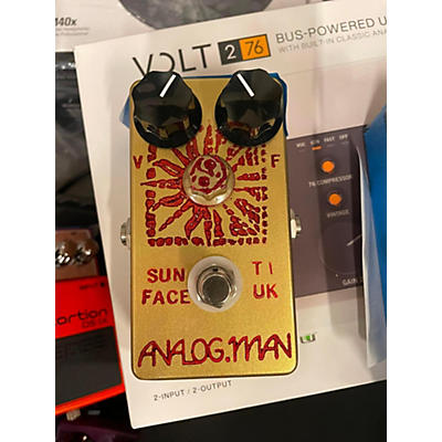 Analogman Sun Face TI-UK Germanium Effect Pedal