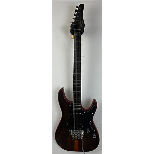 Schecter Guitar Research Sun Valley Super Shredder Exotic FR Solid Body Electric Guitar Natural