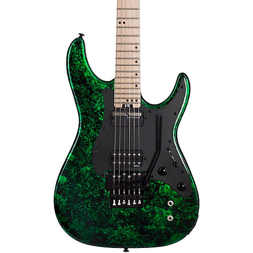 Schecter Guitar Research Sun Valley Super Shredder FR 6 6-String Electric Guitar Green Reign