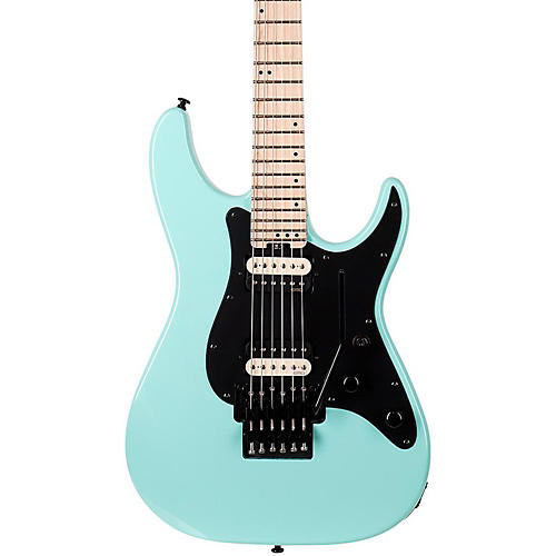 Schecter Guitar Research Sun Valley Super Shredder FR SFG Electric Guitar Sea Foam Green Black Pickguard