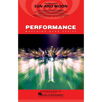 Hal Leonard Sun and Moon Marching Band Level 4 Arranged by Jay Bocook