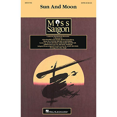 Hal Leonard Sun and Moon SATB arranged by Mac Huff