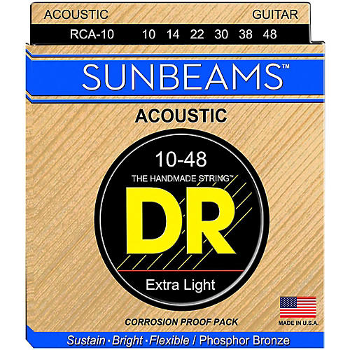 Sunbeam Phosphor Bronze Lite Acoustic Guitar Strings