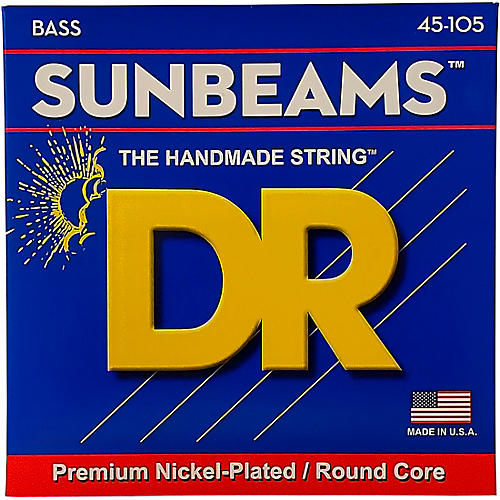 DR Strings Sunbeams NMR-45 Medium 4-String Bass Strings