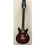 Used Hamer Sunburst Archtop Solid Body Electric Guitar Dark Cherry Burst