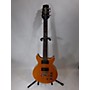 Used Hamer Sunburst Flat Top Solid Body Electric Guitar Flame Maple