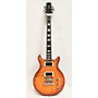 Used Hamer Sunburst Q/t Solid Body Electric Guitar Orange