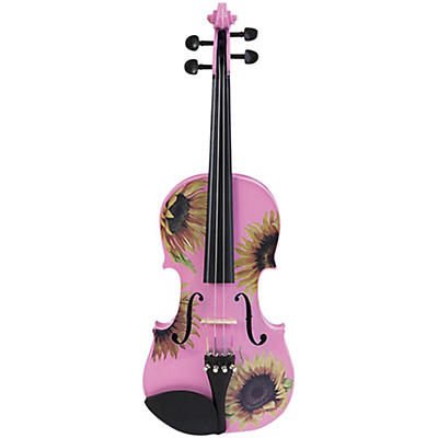 Rozanna's Violins Sunflower Delight Pink Series Violin Outfit