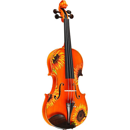 Rozanna's Violins Sunflower Delight Series Violin Outfit Condition 2 - Blemished 4/4 Size 197881094652
